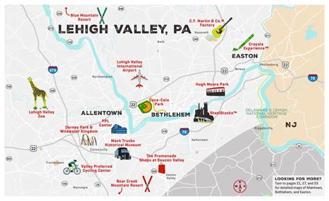 penn state lehigh valley map